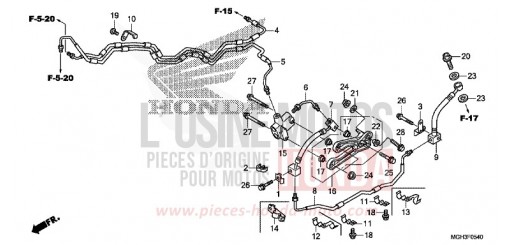 BRAKE HOSE VFR1200XDD de 2013